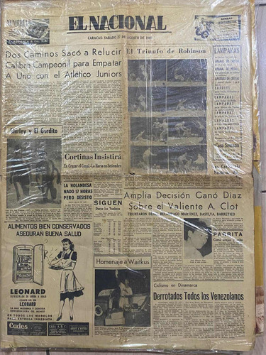  El Nacional Agosto 27 De 1949 El Crimen De Andrea Tirado