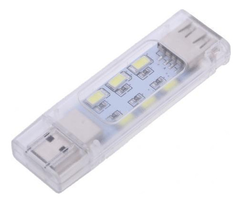 6x Mini Barra De Luz Led Portátil Alimentada Por Usb 12 Led