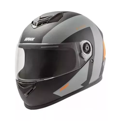 Casco para moto integral Hawk RS1 naranja fluo f talle XL