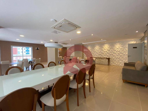 Imagem 4 de 30 de Apartamento Com 3 Dormitórios À Venda, 125 M² Por R$ 767.000 - Canto Do Forte - Praia Grande/sp - Ap3395