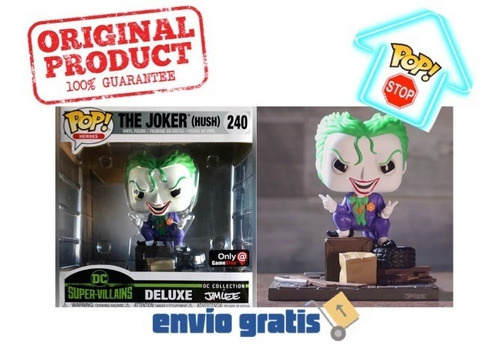 Pop! Funko The Joker (hush) Jim Lee Exclusivo Gamestop