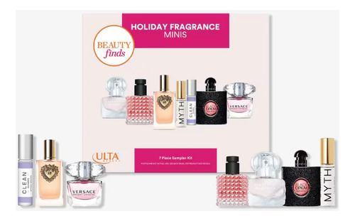Set De 7 Perfumes Minis Ulta Beauty Holiday Fragance Minis
