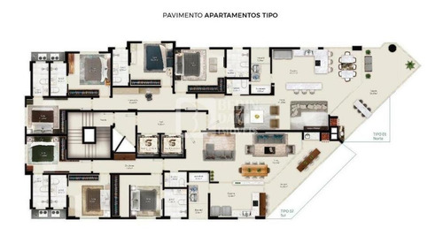 Imagem 4 de 15 de Green Coast Quadra Mar No Centro - 00255
