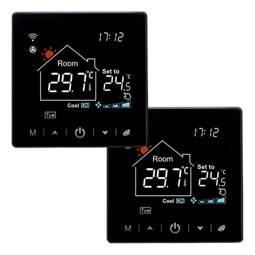 App De Aire Acondicionado Wifi, Mxtyb-002, 2 Pzas, Lcd, Negr