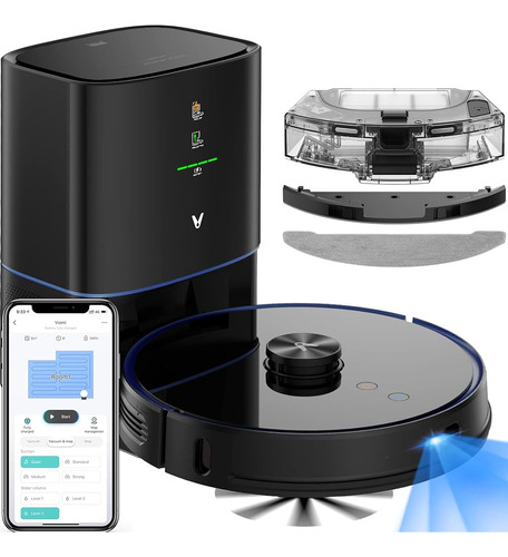 Viomi S9 Robot Aspirador Autovaciable 2700pa, 5200mah, 3 En 