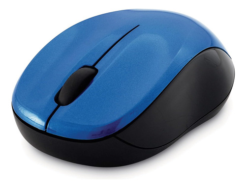 Mouse Inalámbrico Verbatim De 2,4 Ghz Con Receptor Usb Azul