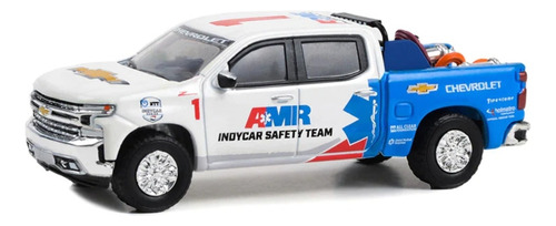 Greenlight 1:64 2020 Chevrolet Silverado Camioneta Amr Color Blan