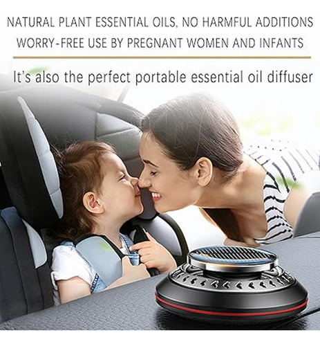Kit Solar Difusor De Fragancias Para Automóviles, Fragante D