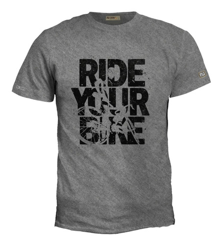 Camiseta Estampada Ride Your Bike Bicicleta Ciclismo Inp Eco