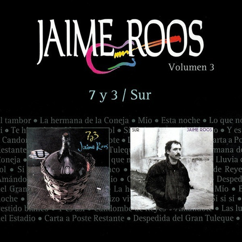 Jaime Roos  7 Y 3 / Sur Cd Impecable Como Nuevo