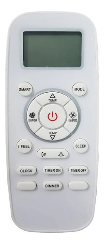 Control Remoto Aire Acondicionado Split Ar833 Bgh - Hisense 