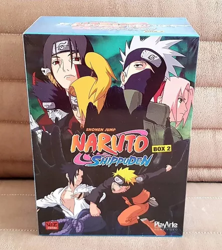 Box Dvd - Naruto Shippuden - 1ª Temporada - Volume 2 - 5 Discos - Original  Novo Lacrado