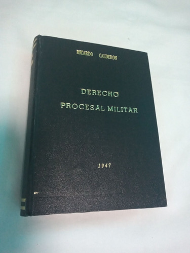 Libro Derecho Procesal Militar 1947