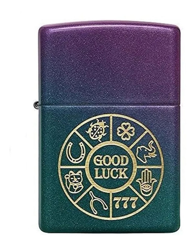 ¡   Encendedor Zippo Stamp Spectrum Good Luck 49399   !!