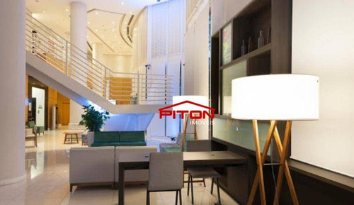 Imagem 11 de 18 de Flat Com 1 Dormitório À Venda, 64 M² Por R$ 300.000,00 - Centro - Campinas/sp - Fl0004