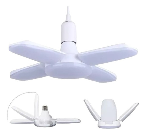 Ampolleta Led 60w Angulo Ajustable 4 Aspas 4+1 Ampolletas Xl