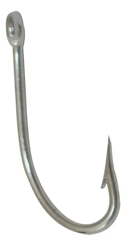 100 Ami MUSTAD 5/0 Calamari Carlisle Anello Grande - Scatola Ex Forte 3188A