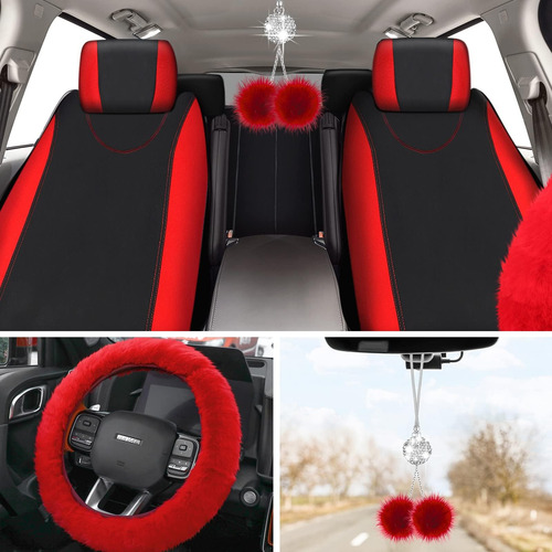 Tallew 17 Pcs Cubierta De Asiento De Automóvil Colla Complet