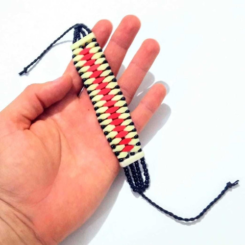 3 Pulseira Osso Tornozeleira Artesanal Rústica Indígena