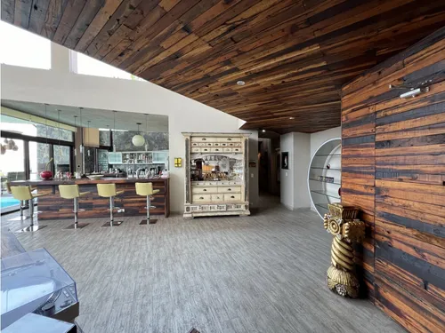 Casa En Avándaro Con Vista Franca Al Lago
