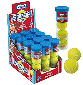 Tenis Burbuja Gum Favores De 12 Paquetes - 4 Gumballs En 1 E