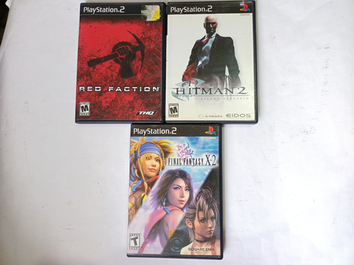 Lote De 3 Juegos Para Playstation 2 Originales Ps2