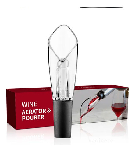 Set De Vino 3 Piezas Sacacorcho Electrico Tapon Y Aireador