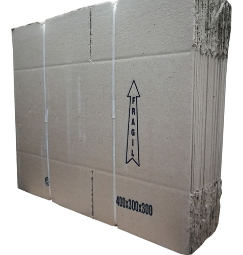 Caja De Cartón Corrugado 20x20x20 Cm Pack X 25 Unidades