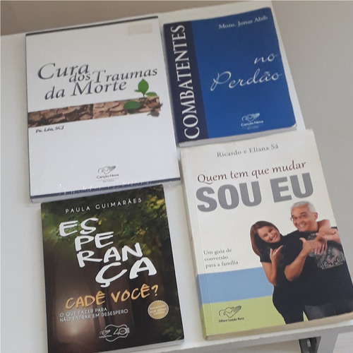 Cura Dos Traumas Da Morte + Combatentes No Perdão + Esperança Cadê Você ? + Quem Tem Que Mudar Sou Eu - Editora Canção Nova (Usado)