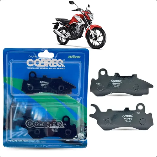 Pastilha Freio Dianteira Titan Cargo Fan 160 Cbs 2018-2024