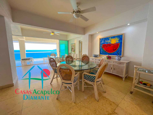 Cad Azálea Y Jazmín 1401 Y 1402. Terraza Con Vista Frontal Al Mar. En Condominio De Playa