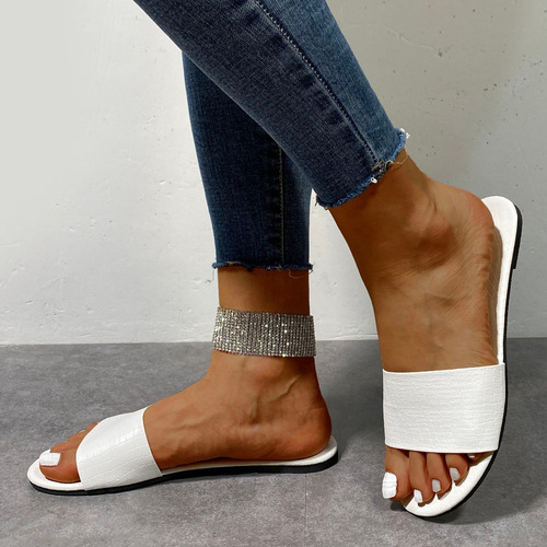 Sandalias Transpirables De Verano Para Mujer, Sin Cordones,
