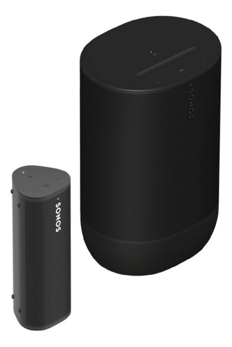 Sistema De Sonido Portatil Sonos Move 2 + Roam Negro