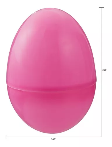 250 Huevos De Plastico De Colores Para Dia De Pascua