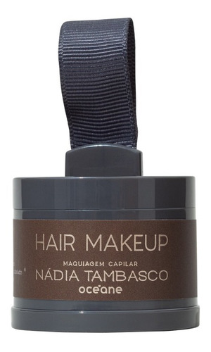 Maquiagem Capilar Castanho Escuro - Hair Makeup Nádia Tambas