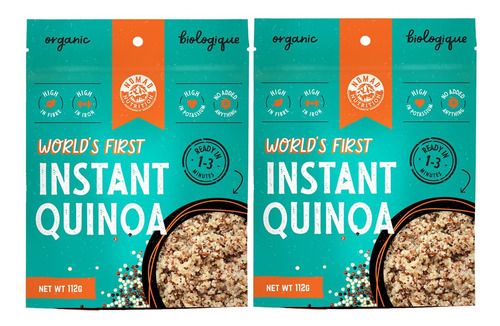 Nomad Nutrition Quinua Instantanea | Alta Fibra, Hierro Y Po