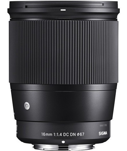 Imagen 2 de 4 de Lente Sigma 16mm F1.4 Dc Dn Para Sony E 4 Años Garantía