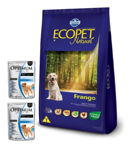 Farmina Ecopet Adulto 20kg + Snacks Oferta Racionya