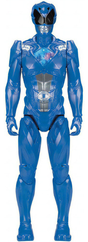 Figuara Power Rangers Boneco Ranger Azul 30cm  Sunny 1258
