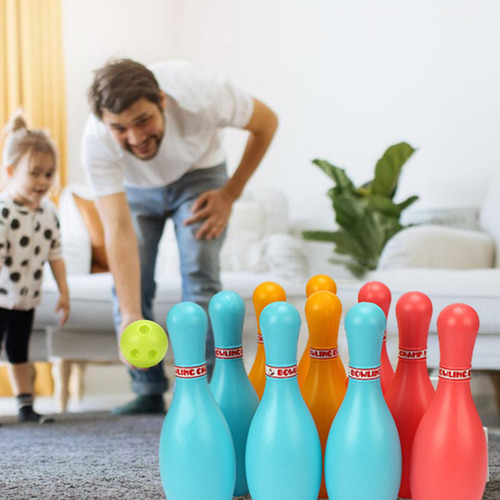 Juego De Juguetes Para Niños De Bowling Games Para Interiore