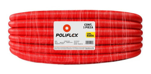 Rollo De 32mm 11/4 S/guia Nja Bicapa  50 Mts Poliflex