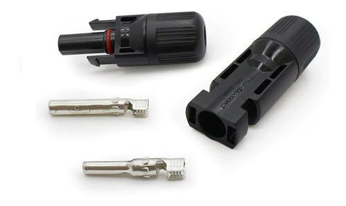Imagen 2 de 3 de Pack De Conector Para Panel Solar Macho Hembra Nermc4-8800