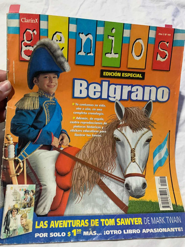 Revista Genios Edición Especial - Belgrano Año 2000