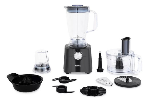 Multiprocesadora Atma Lp8426nap 9 En 1 650w Negra Negro