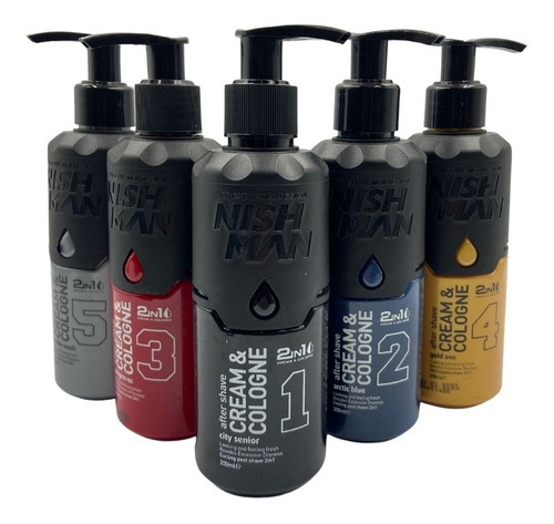 Crema Y Colonia Hombre After Shave Profesional.nishman 200ml