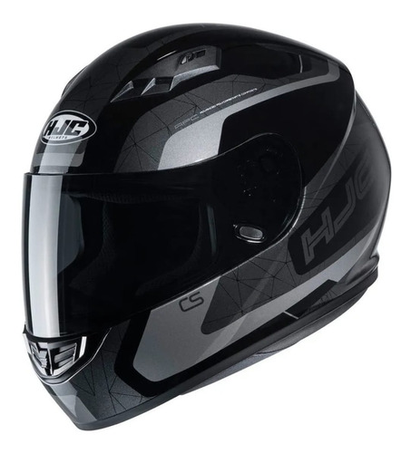 Capacete Moto Hcj Cs 15 Dosta Mais Silencioso Da Categoria Cor Preto/Cinza Tamanho do capacete 62