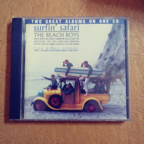 The Beach Boys - Surfin' Safari & Surfin' Usa (uk Cd)