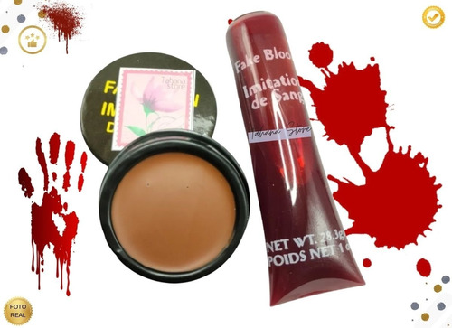 Sangre Falsa Para Maquillaje De Halloween