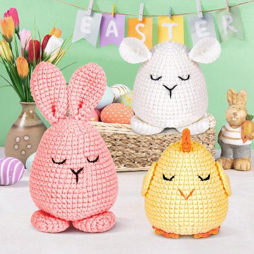 Kit De Crochet Crocheta Tamaño Pequeño 40% Más Lana