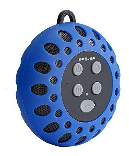 Araña Impermeable Altavoz Bluetooth Bt803 Azul Mbtspl803